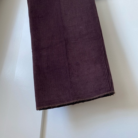 NWT J. McLaughlin Lange Men’s Solid Pant, brown corduroy, size 34 - Picture 13 of 15